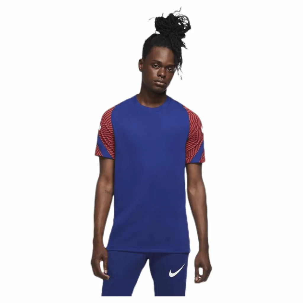 Nike Dri-FIT Strike SS Blue/White Blå