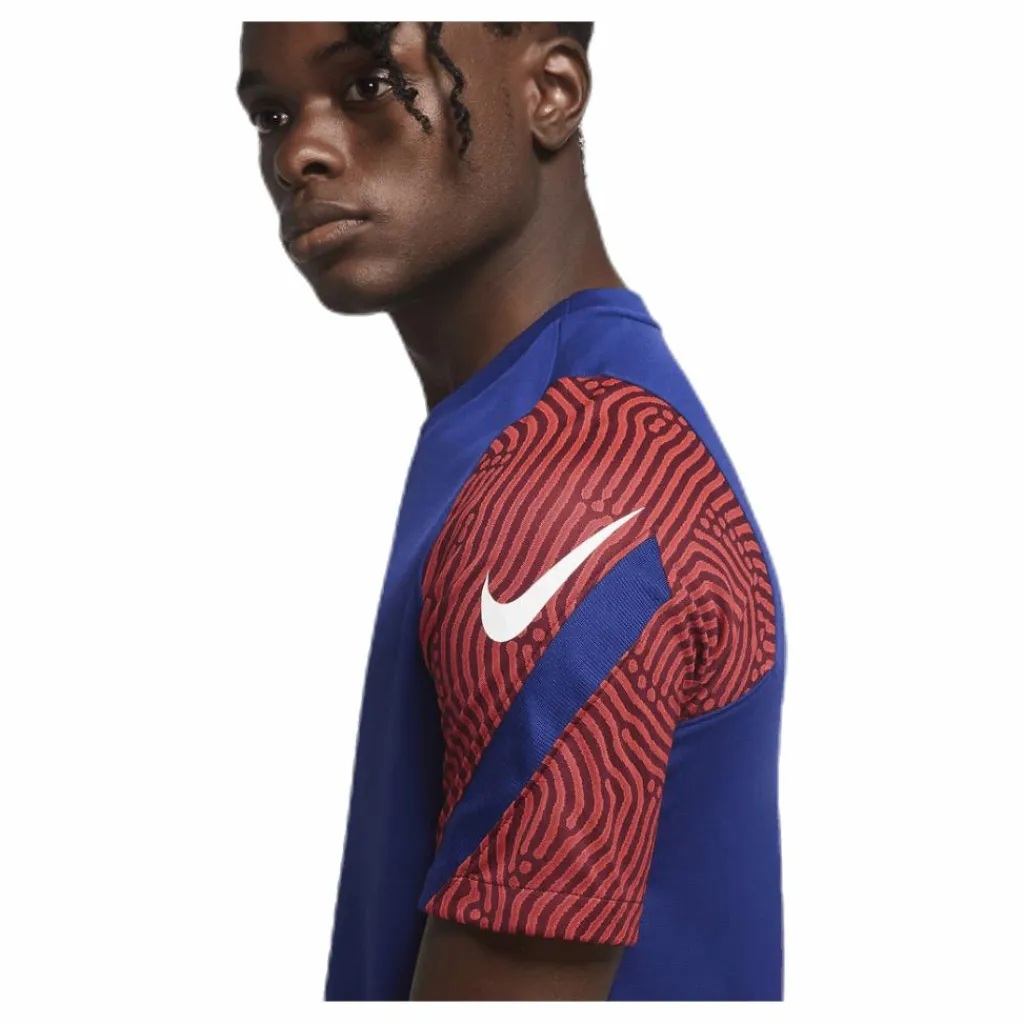 Nike Dri-FIT Strike SS Blue/White Blå