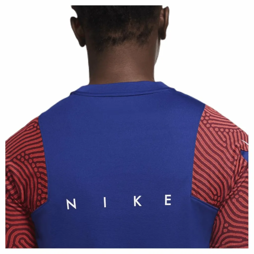 Nike Dri-FIT Strike SS Blue/White Blå