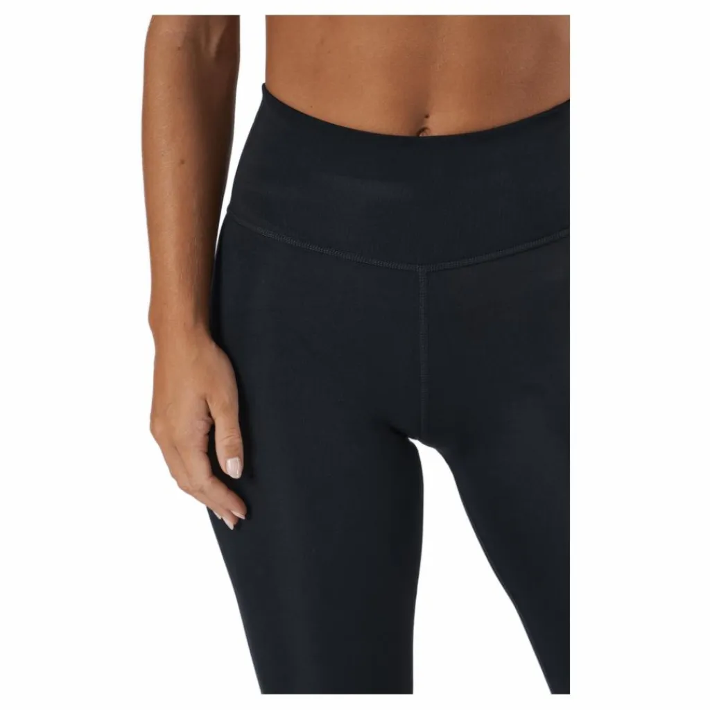 Nike Dri-fit Swoosh Run Women's 7/8 Black/white Svart Best