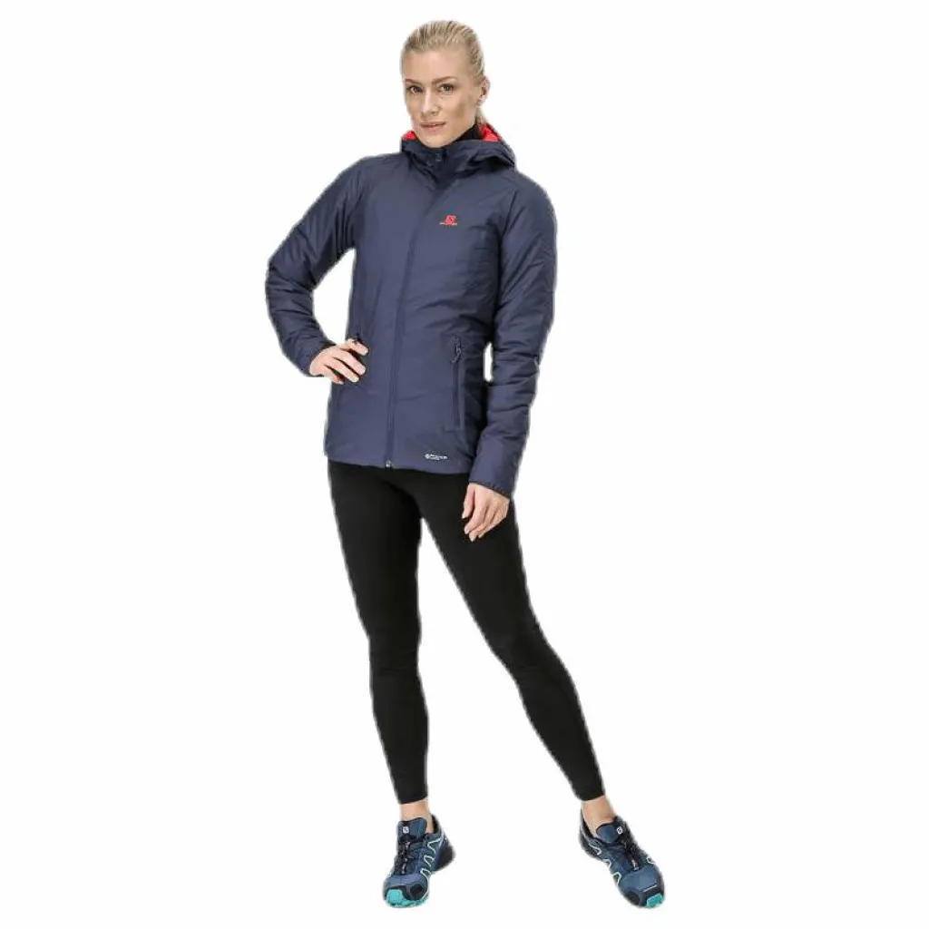 Salomon Drifter Loft Hoodie Pink/Grey Rosa och Grå Hot