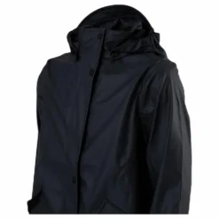 Mountain Horse Drops Raincoat Junior Black Svart Best