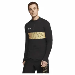 Nike Dry Academy Drill Top Black/Gold Svart Online