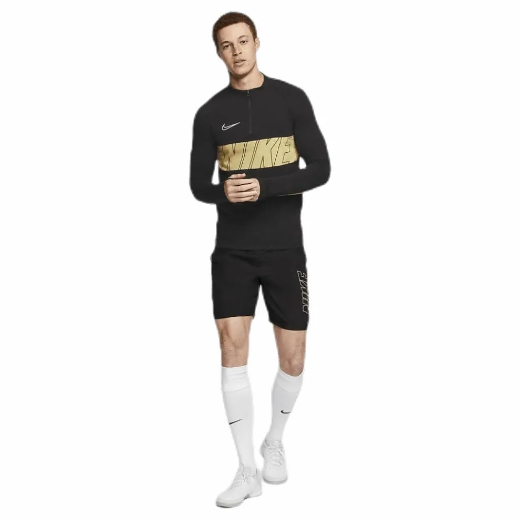 Nike Dry Academy Drill Top Black/Gold Svart Online