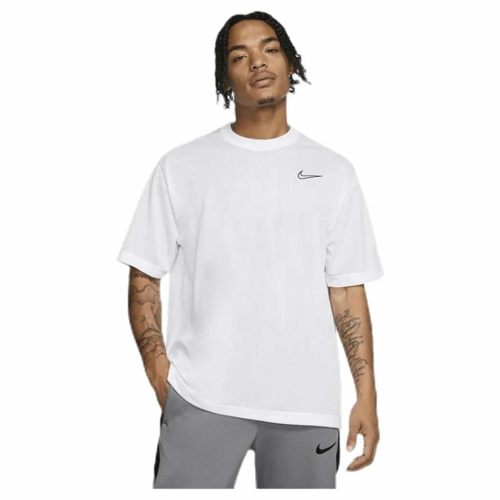 Dry Classic Top Ss White/Black*Nike Clearance