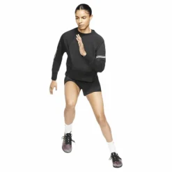 Dry Get Fit Fleece Crew White/Black*Nike Sale