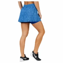 Dry Slam Skirt Blue/White*Nike