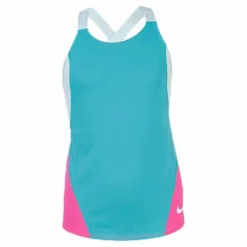 Dry Tank Elastic Strap Blue/Pink*Nike Online