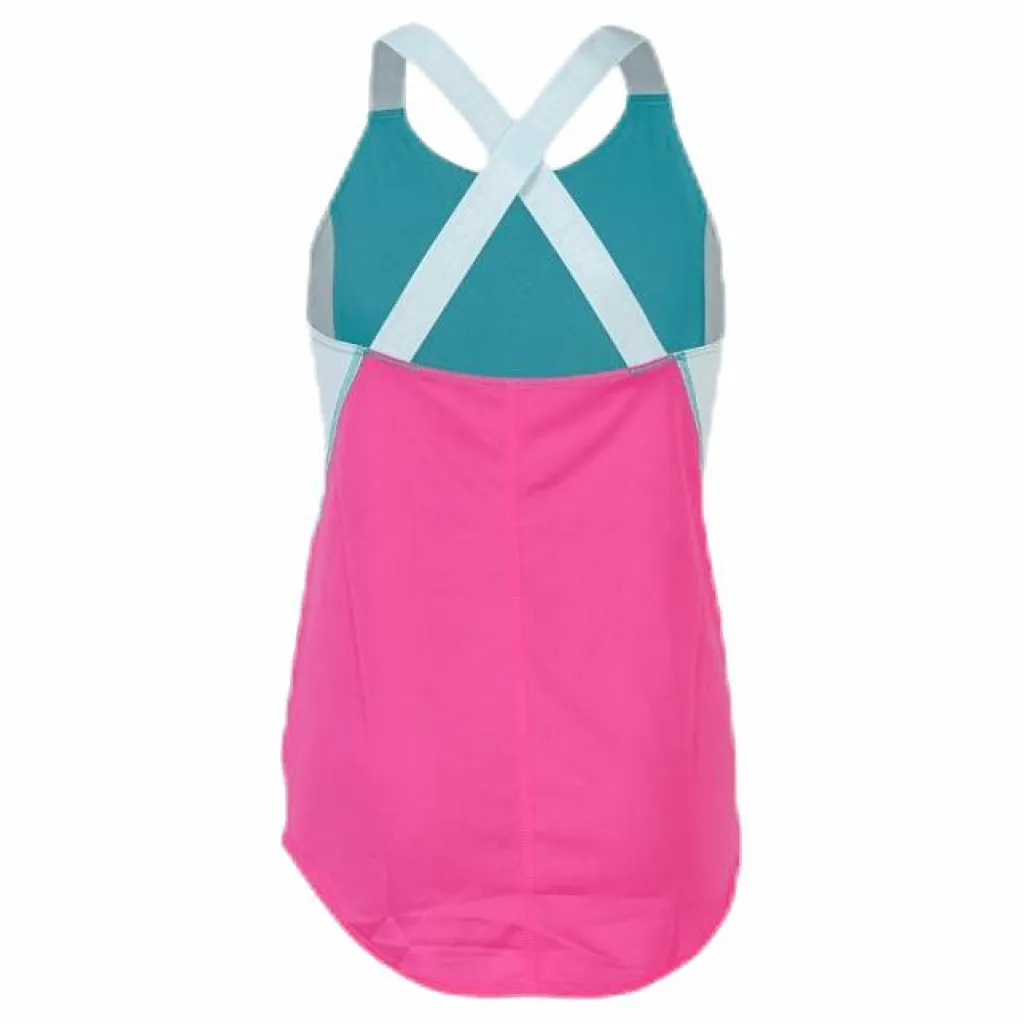 Dry Tank Elastic Strap Blue/Pink*Nike Online