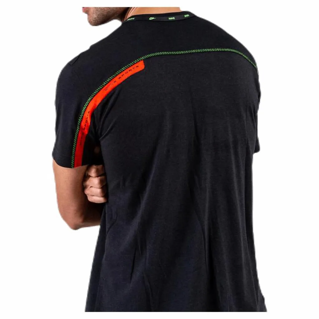 Nike Dry Top SS NSP Black/Red Svart Sale