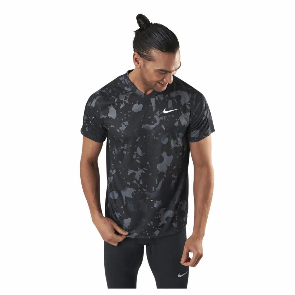 Nike Dry Victory Top White/Black Svart Clearance