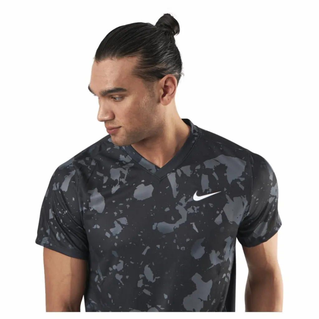 Nike Dry Victory Top White/Black Svart Clearance