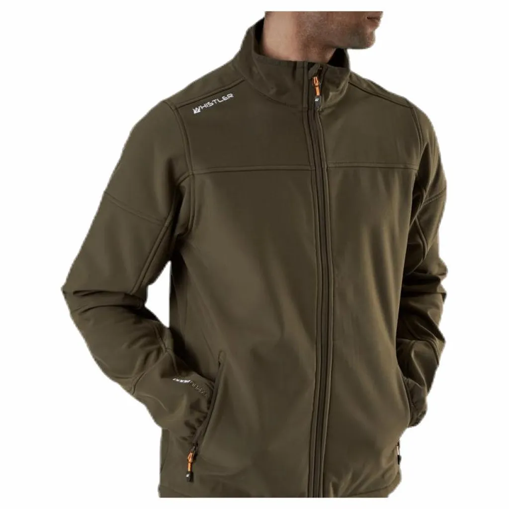 Whistler Dublin Softshell Jacket Brown Brun Clearance