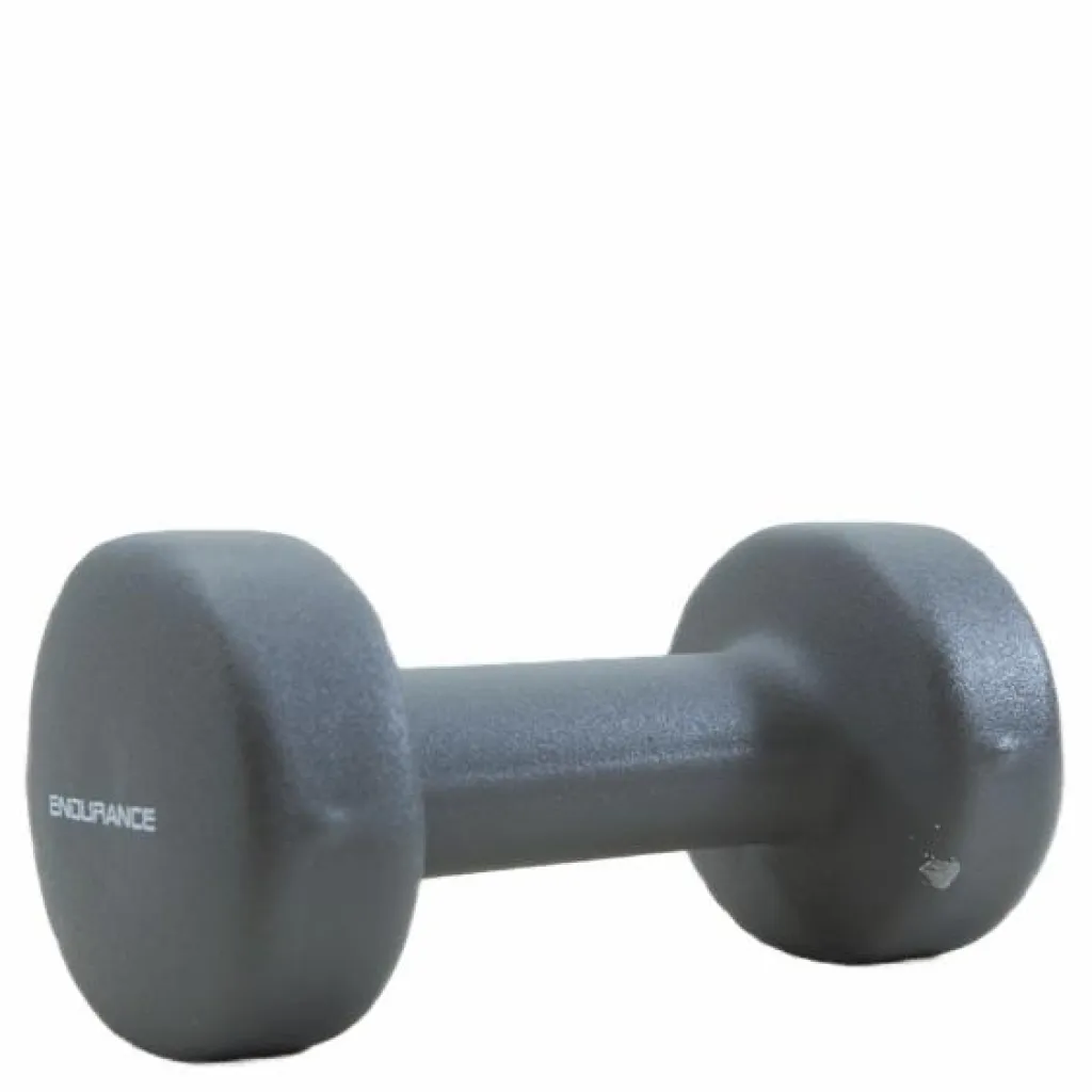 Endurance Dumbbell 4 KG Grey Grå Hot