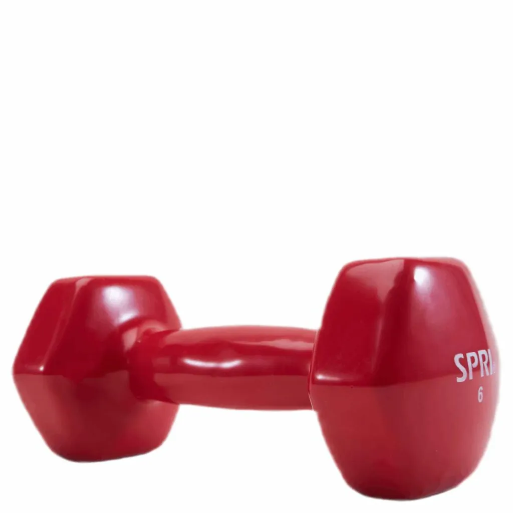 SPRI Dumbbell Vinyl 2,7KG/6LBS Röd Clearance