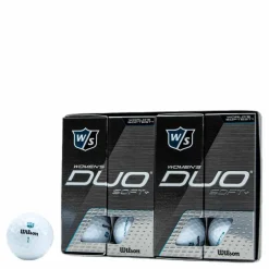 Wilson Duo Soft + White 12-Ball W White Vit Clearance