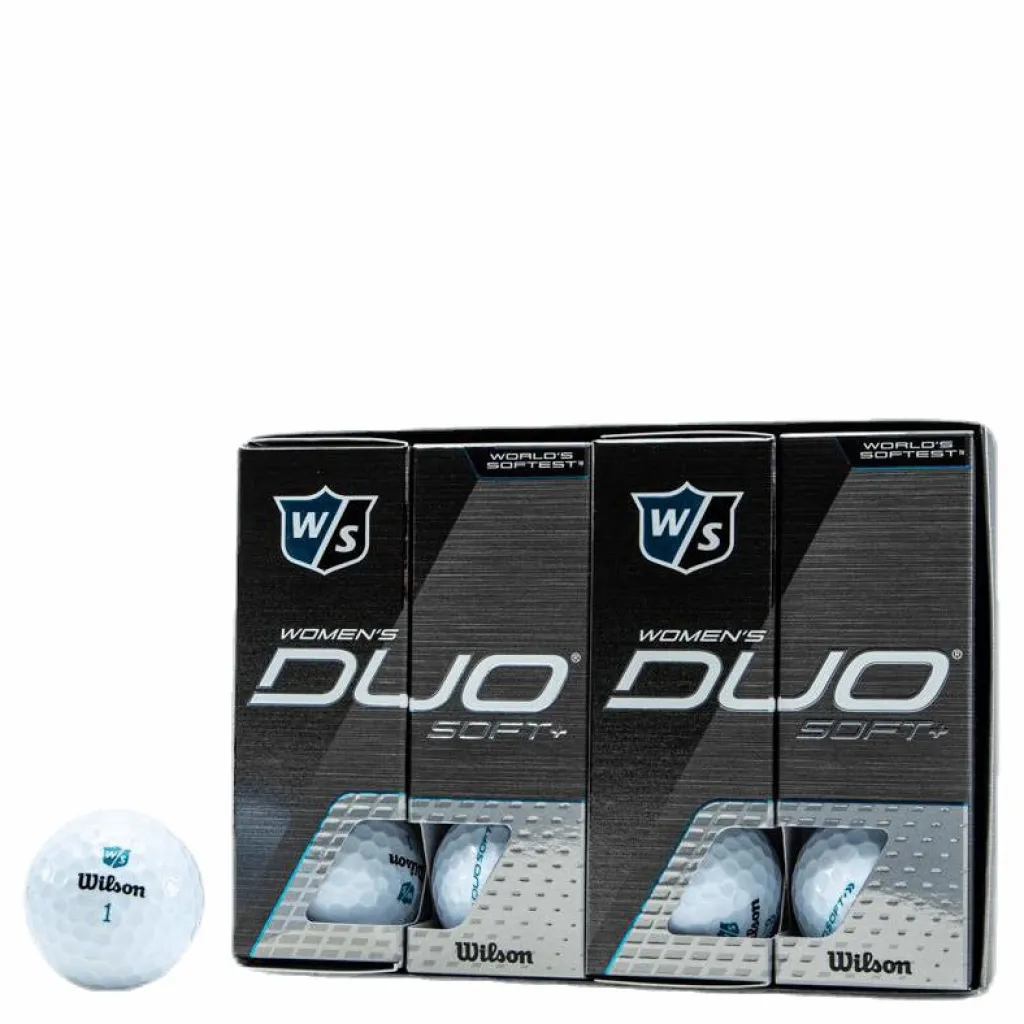 Wilson Duo Soft + White 12-Ball W White Vit Clearance
