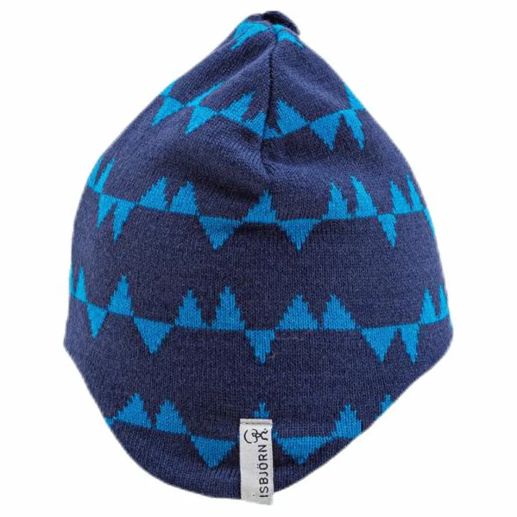 ISBJÖRN Of Sweden Eaglet Knitted Flap Cap Blue Blå Best