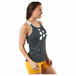 Craft Eaze Singlet White/Grey Vit och Grå Online