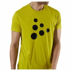 Craft Eaze SS Mesh Tee Black/Green Svart och Grön Sale