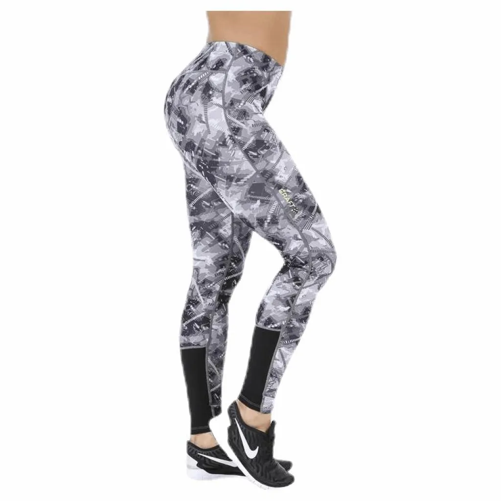 Craft Eaze Tights Black/Grey Svart och Grå