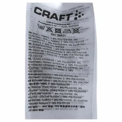 Craft Eaze Tights Black/Grey Svart och Grå