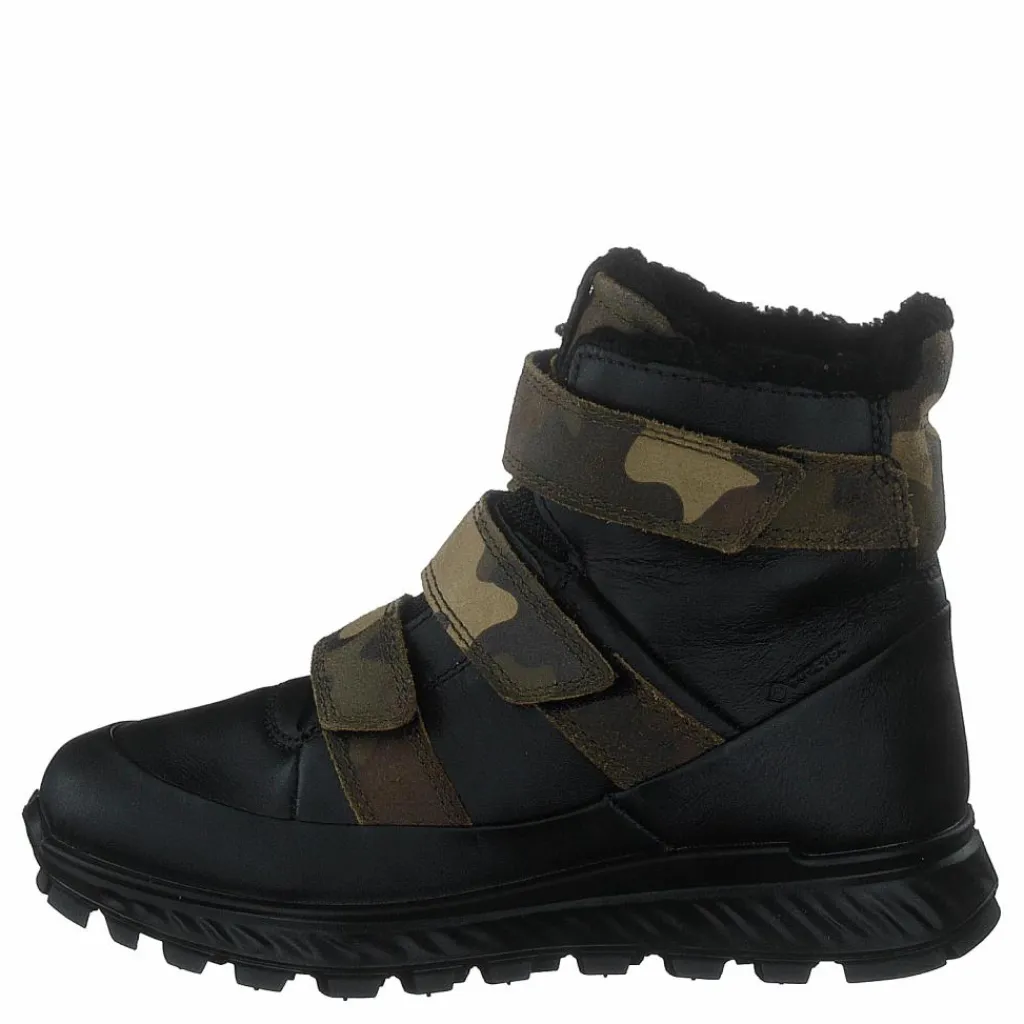 ECCO Exostrike Kids Black/tarmac Camo Svart Clearance