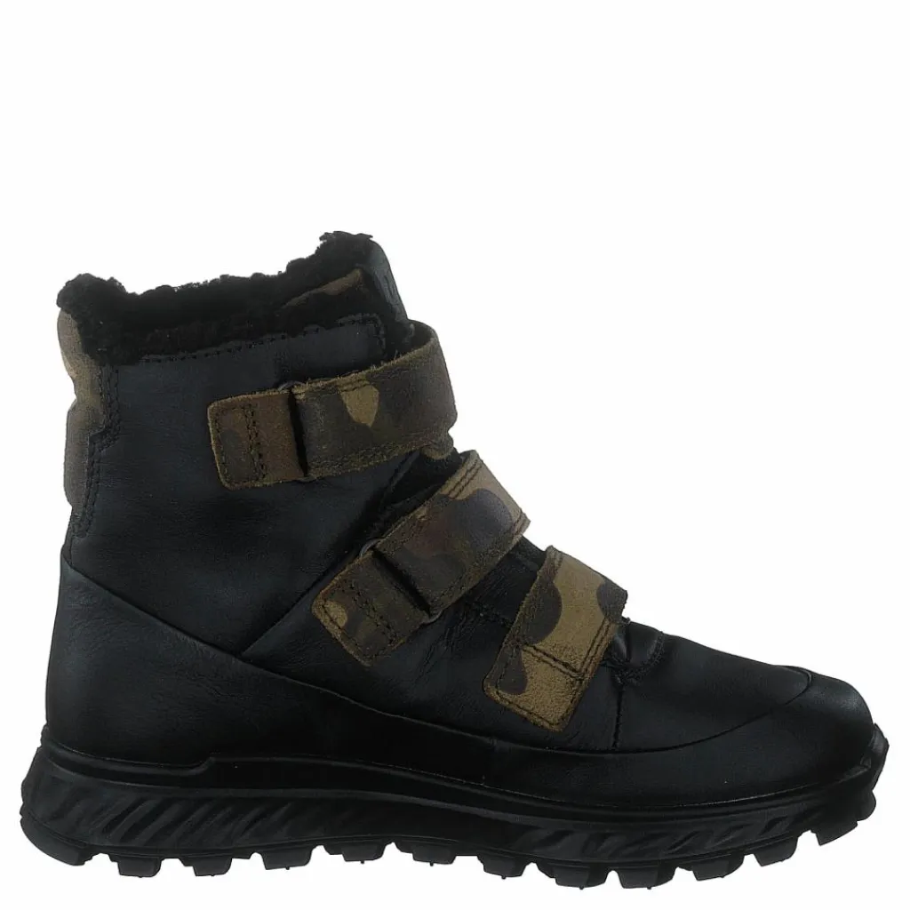 ECCO Exostrike Kids Black/tarmac Camo Svart Clearance
