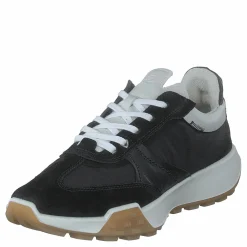 ECCO Retro Sneaker W Black/black/black/white Svart Online