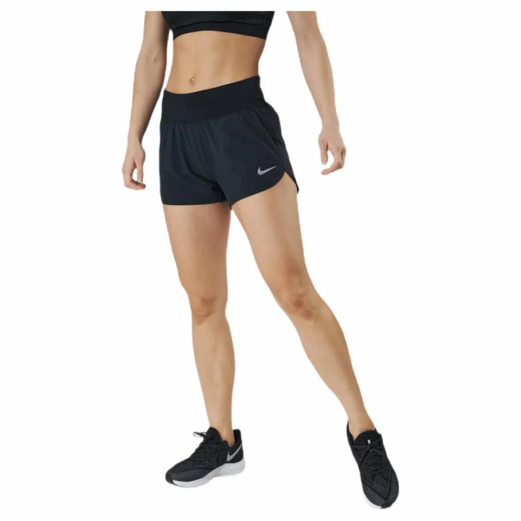Nike Eclipse 3" Running Shorts Black Svart Online