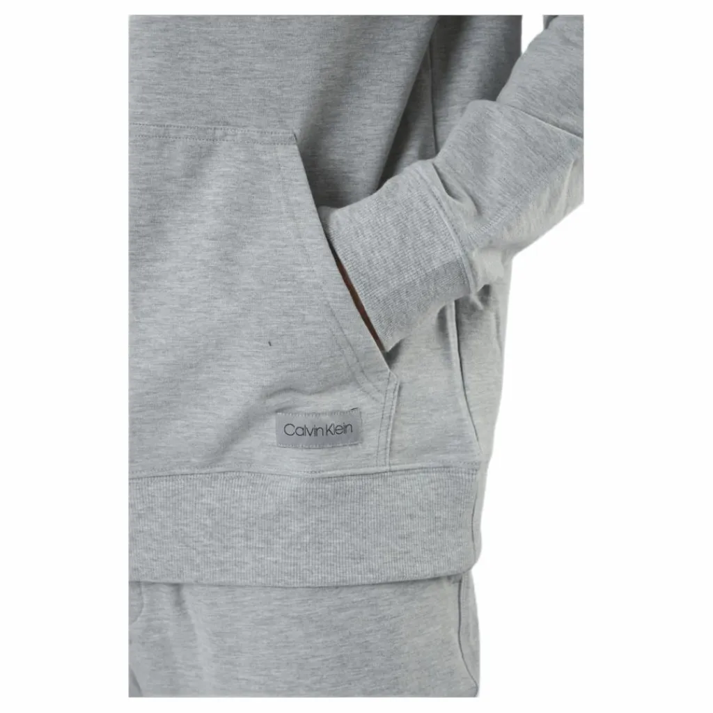 Eco Cotton L/S Hood Grey*Calvin Klein New