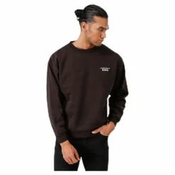 Svea Edwin Sweatshirt Brown Brun