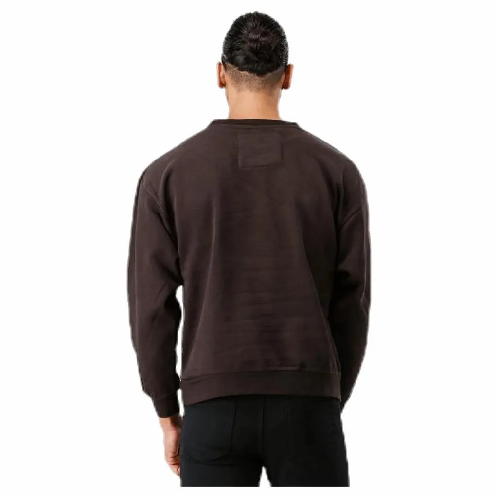 Svea Edwin Sweatshirt Brown Brun