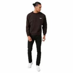 Svea Edwin Sweatshirt Brown Brun