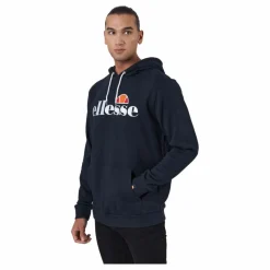 Ellesse El Ferrer Oh Hoody Black Blå Hot