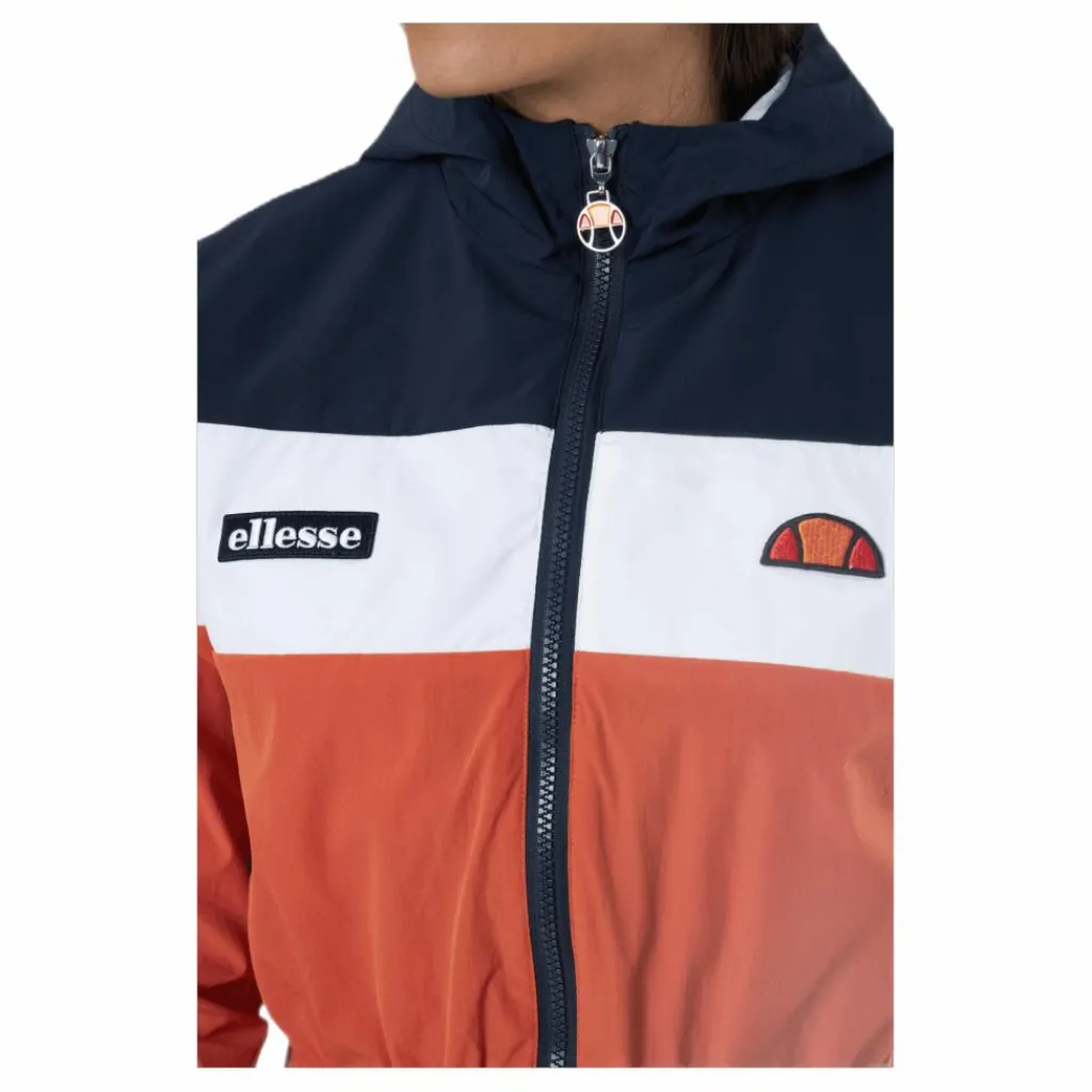 Ellesse El Sambry Crop Track Top Orange Hot