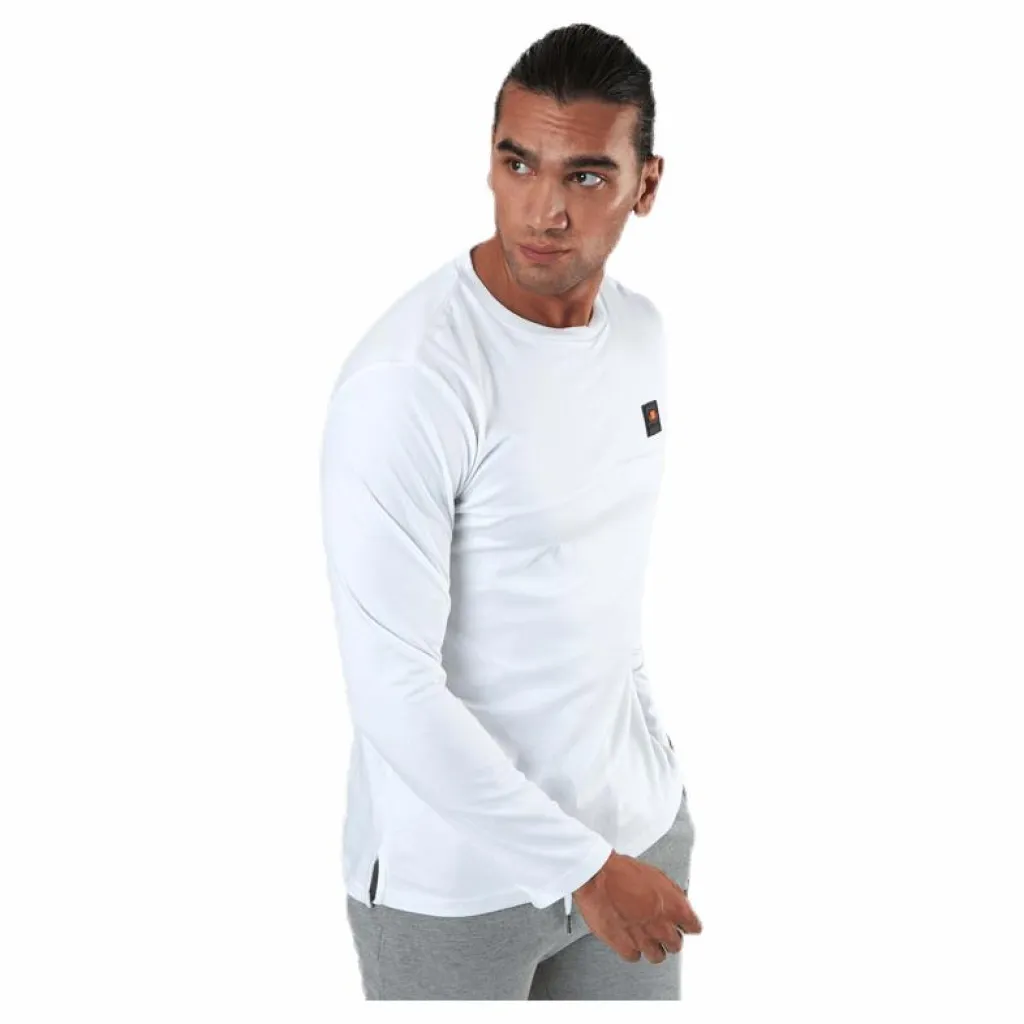 Ellesse El Tonti Ls T-Shirt White Vit Sale