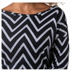Only Elcos 4/5 Aop Top Black/Grey Svart och Grå Online