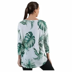 Elcos 4/5 Aop Top Jrs White*Only Discount