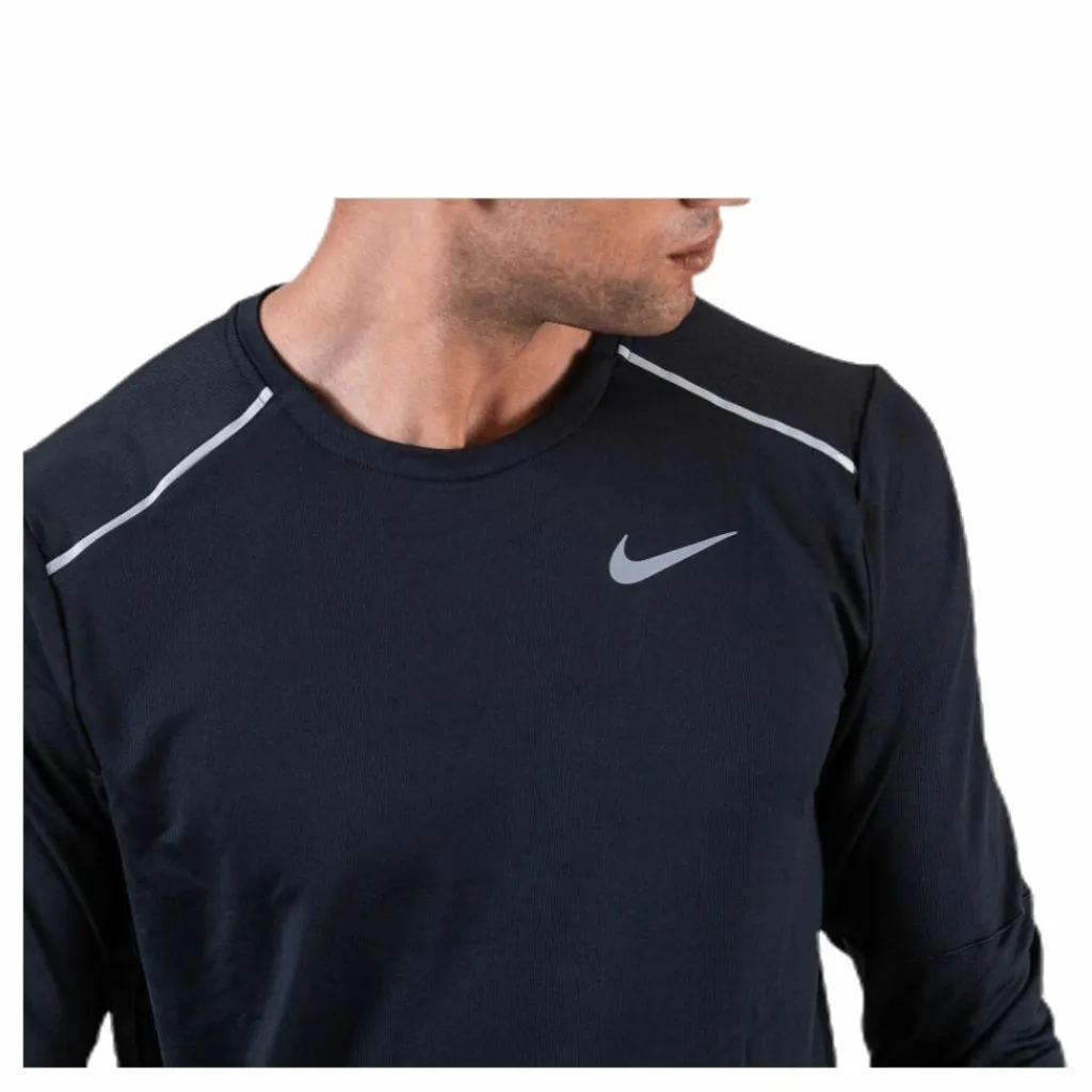Nike Element Crew 3.0 Black/Silver Svart Best