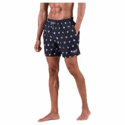 Speedo Elemental Fusion Printed White/Black Vit och Svart Hot