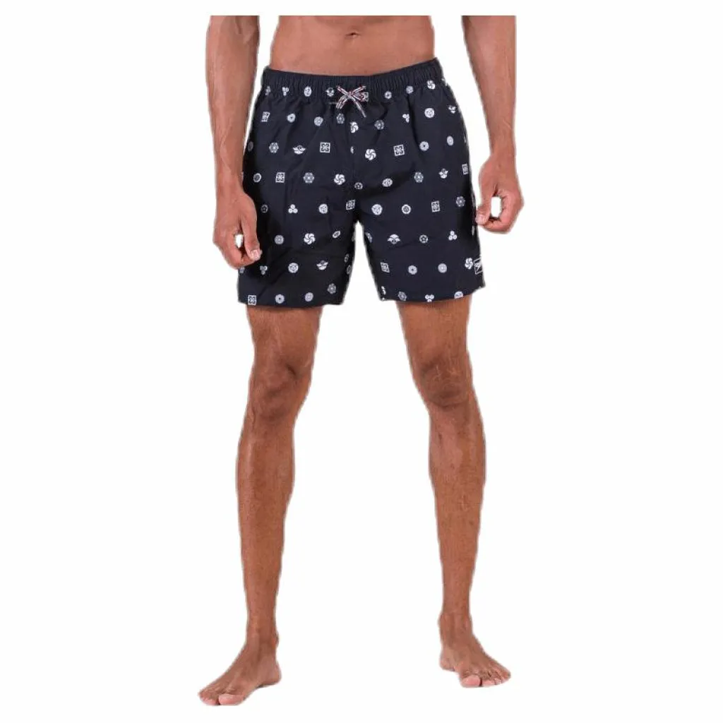 Speedo Elemental Fusion Printed White/Black Vit och Svart Hot
