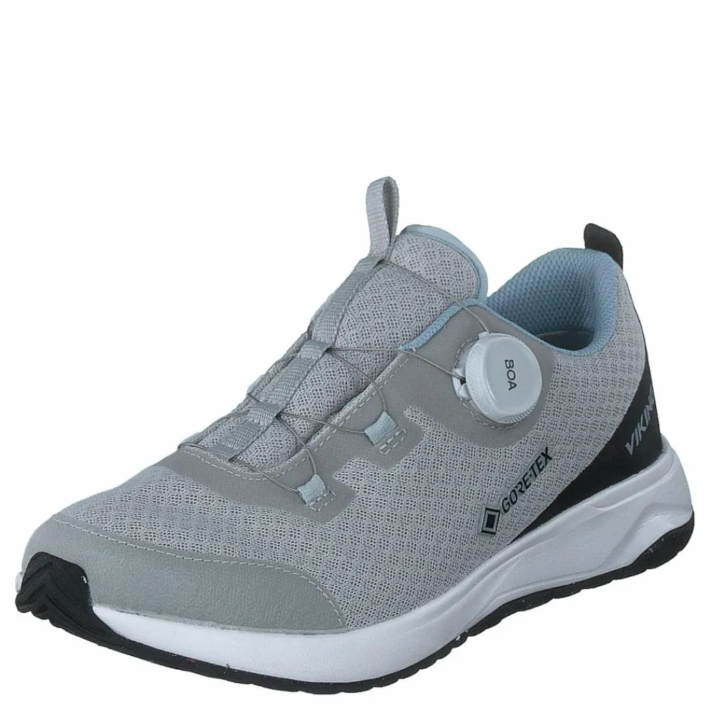 Viking Elevate Low F Gtx Boa Light Grey Grå Best