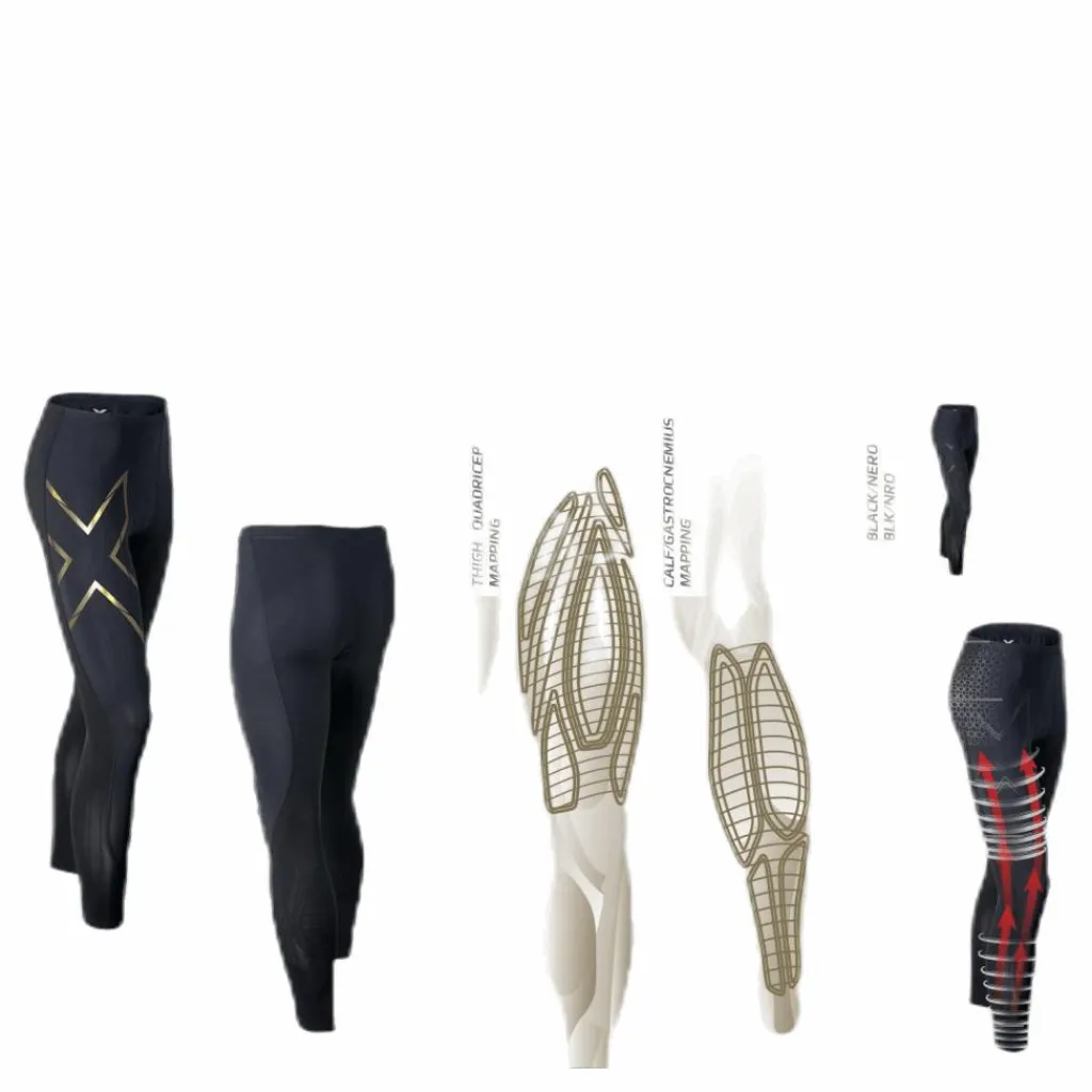 Elite MCS Compression Tights Black/Gold*2XU Hot