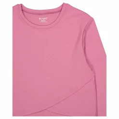 Ella Overlap Long Sleeve Top Mellow Mauve*BLACC