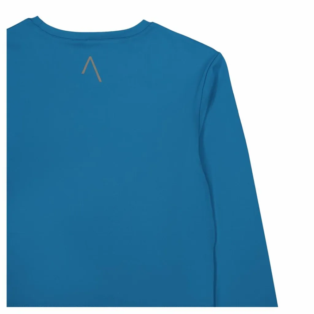 Ella Overlap Long Sleeve Top Blue Coral*BLACC Sale