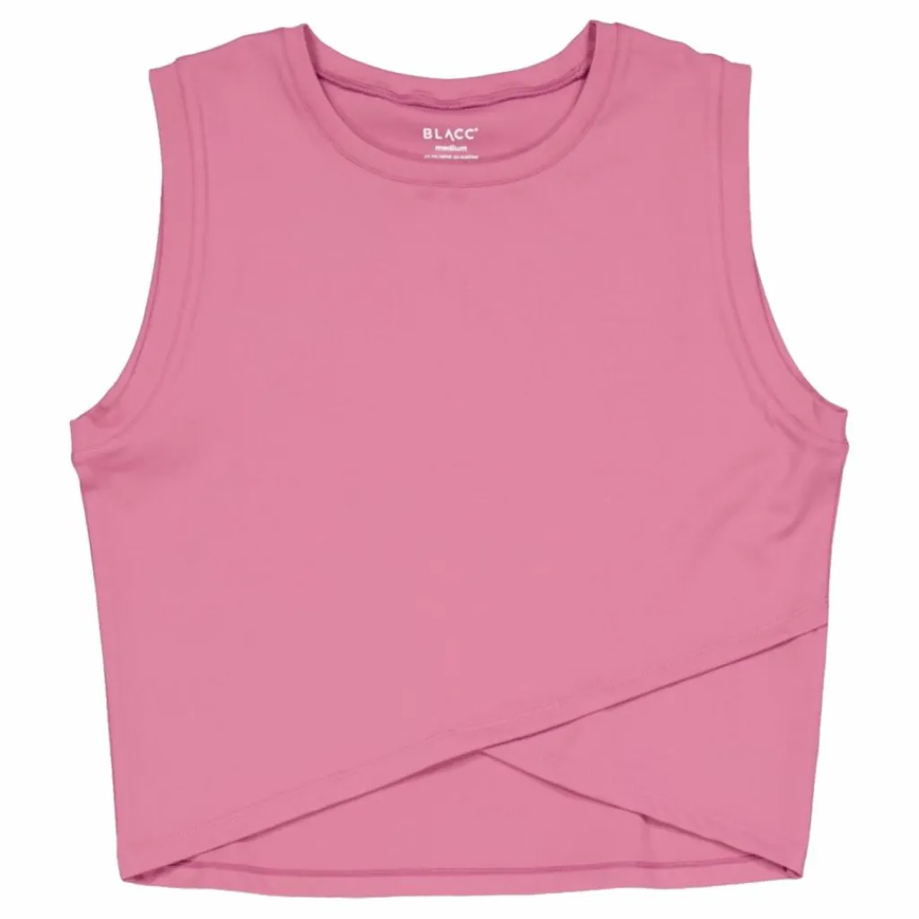 Ella Overlap Tank Top Mellow Mauve*BLACC