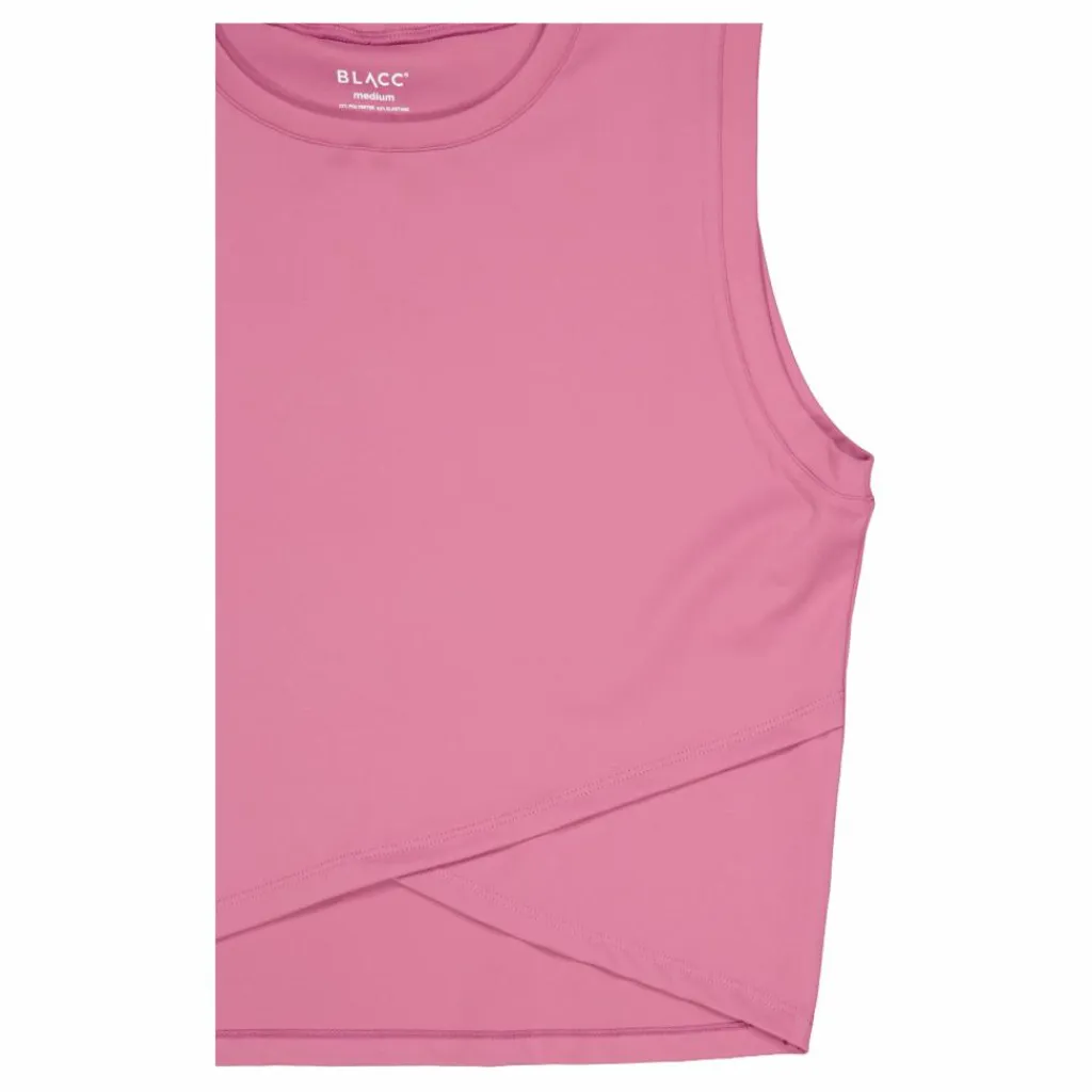 Ella Overlap Tank Top Mellow Mauve*BLACC