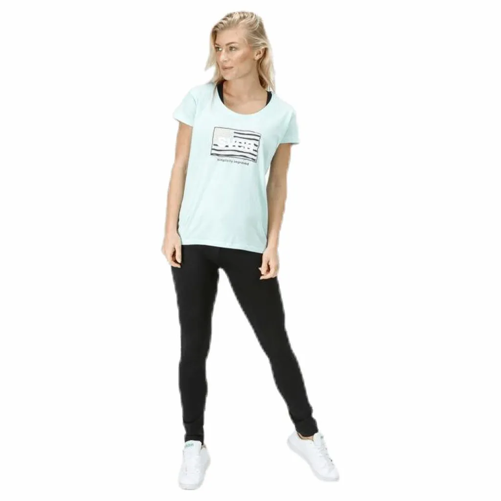 Svea Ella Tee Green Grön Clearance