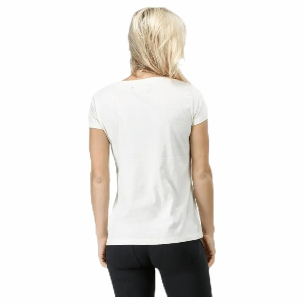 Svea Ella Tee White Vit Hot